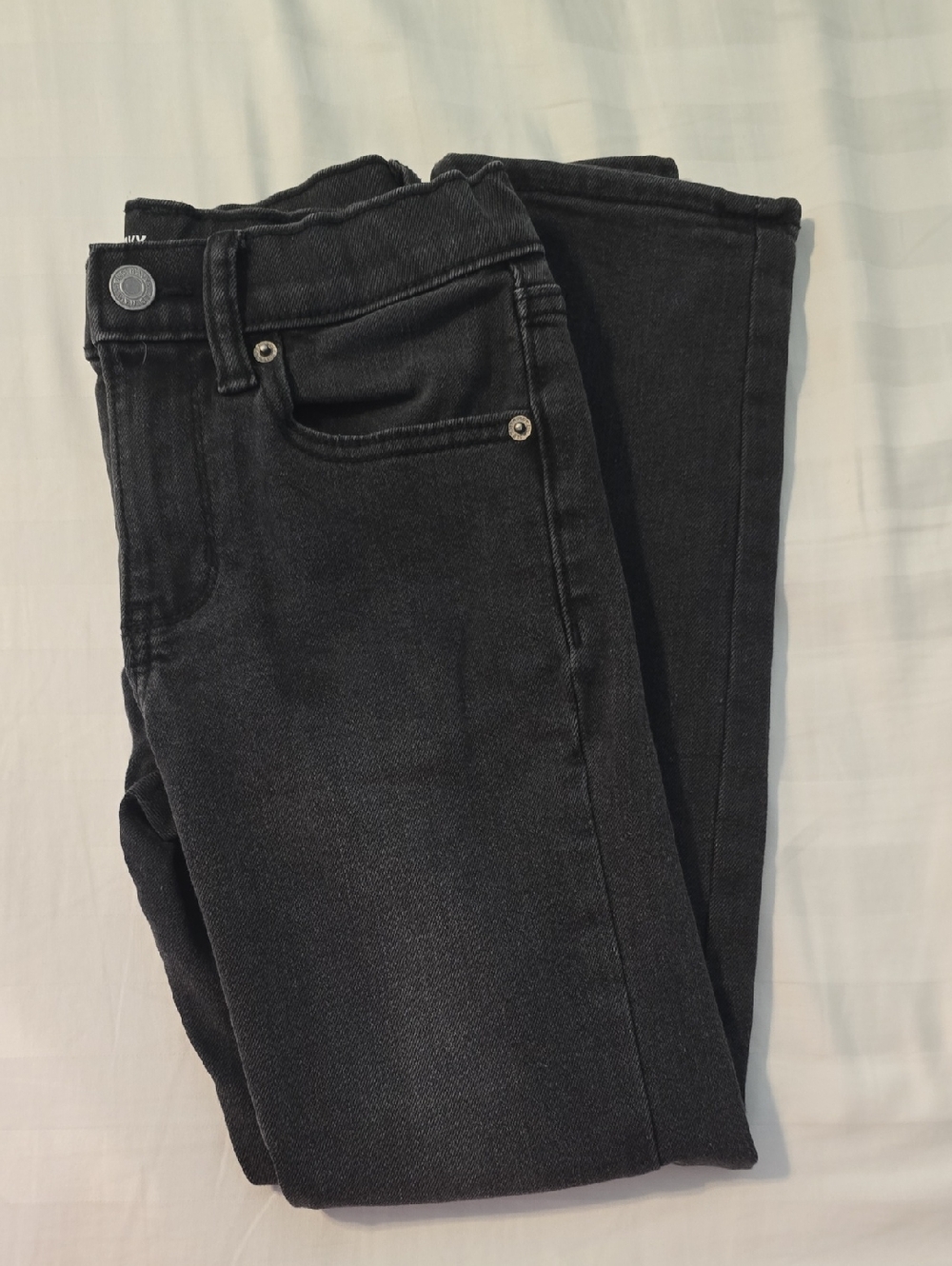 Old Navy Boys Faded Black Slim Jeans